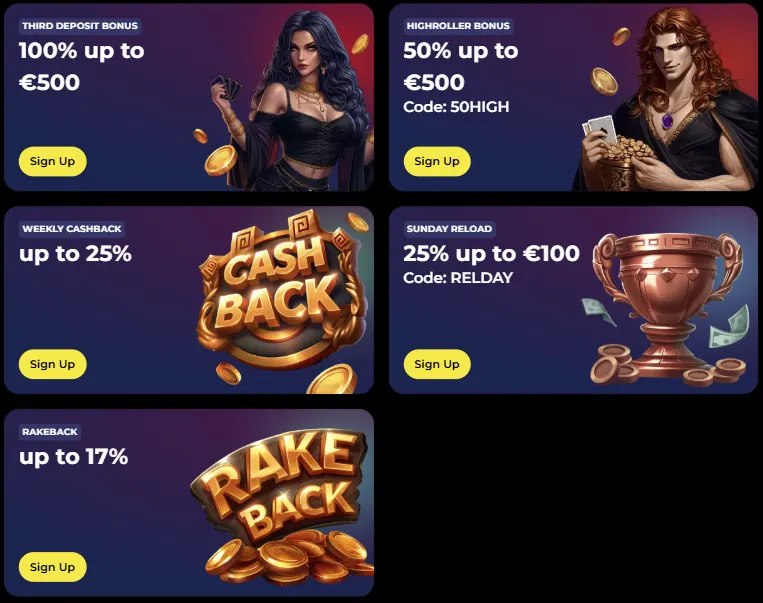 Alle winnende promoties bij Nyxbets Casino